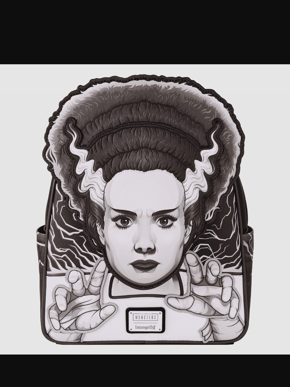 Bride Of Frankenstein Loungefly Backpack Glows In The Dark NWT